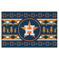 MLB - Houston Astros Holiday Sweater Rug - 19in. x 30in.