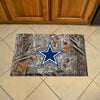 NFL - Dallas Cowboys Camo Rubber Scraper Door Mat