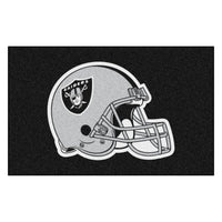 NFL - Las Vegas Raiders Helmet Rug - 5ft. x 8ft.