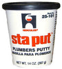 Hercules Sta Put White Plumbers Putty 14 oz