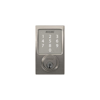 Schlage Connect Satin Nickel Metal Electronic Deadbolt