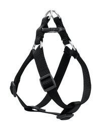 Lupine Pet Basic Solids Black Black Nylon Dog Harness