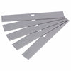 QEP 4 in. H Steel Floor Scraper Blade 5 pk