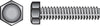 Hillman 1/4 in. D X 6 in. L Zinc Plated Steel Hex Tap Bolt 100 pk