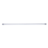 Kenney Silver Carlisle Tension Rod 28 in. L X 48 in. L