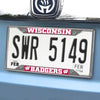 University of Wisconsin Metal License Plate Frame