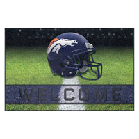 NFL - Denver Broncos Rubber Door Mat - 18in. x 30in.