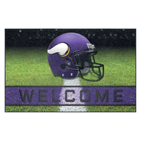 NFL - Minnesota Vikings Rubber Door Mat - 18in. x 30in.