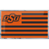 Oklahoma State University State Flag Aluminum Emblem