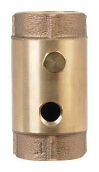 Campbell 1 in. D X 1 in. D Red Brass Spring Loaded Check Valve