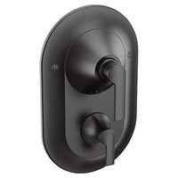 Matte black Posi-Temp(R) with diverter tub/shower valve only