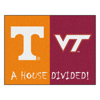 House Divided - Tennessee / Virginia Tech House Divided Rug