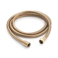 Brushed gold handheld shower hose