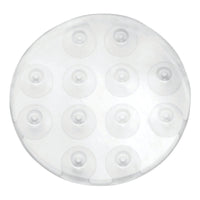 Interdesign Bath Dots Clear 4.5" Dia.