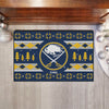 NHL - Buffalo Sabres Holiday Sweater Rug - 19in. x 30in.