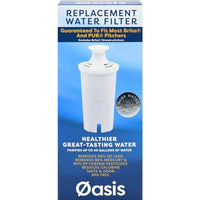 Oasis Water Pitcher Replacement Water Filter For Brita and PUR