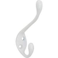 V167 Heavy Duty Garment Hook - White