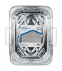 Home Plus Durable Foil 11-7/8 in. W x 16-5/8 in. L Roaster Pan Silver 1 pk (Pack of 12)