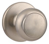 Kwikset Cove Satin Nickel Passage Door Knob Right or Left Handed