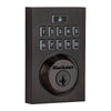 Kwikset SmartKey Venetian Bronze Metal Electronic Deadbolt