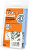 Drywall Anchors, Self-Drilling, Plastic, #50, 20-Pk. (Pack of 6)