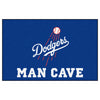 MLB - Los Angeles Dodgers Ball Man Cave Rug - 19in. x 30in.