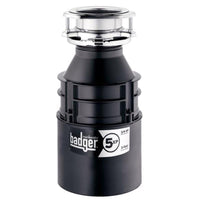 InSinkErator Rugged Galvanized Steel 3/4 HP Heavy Duty Motor Badger 5XP Food Waste Disposer