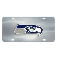 NFL - Seattle Seahawks 3D Stainless Steel License Plate