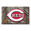 MLB - Cincinnati Reds Camo Camo Rubber Scraper Door Mat