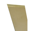 K&S 0.015 in. x 4 in. W x 10 in. L Brass Sheet Metal (Pack of 6)