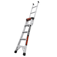 Little Giant King Kombo 8 ft. H Aluminum Telescoping Multi-Position Ladder Type IA 300 lb. capacity