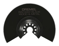 Dremel Multi-Max 3.375 in. X 3 in. L Bi-Metal Half-Moon Drywall Saw Blade 1 pk