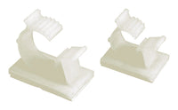 Gardner Bender 0.75 in. L White Plastic Kwik Clip