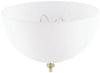 Westinghouse Dome White Acrylic Lamp Shade 1 pk