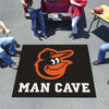 MLB - Baltimore Orioles Man Cave Rug - 5ft. x 6ft.