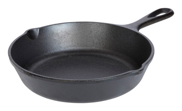 Lodge Wanderlust Cast Iron Skillet 8 in. Black