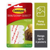 3M Command Small Foam Adhesive Strips 1-3/4 in. L 12 pk