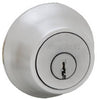 Kwikset Satin Chrome Metal Deadbolt