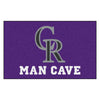 MLB - Colorado Rockies Man Cave Rug - 5ft. x 8 ft.