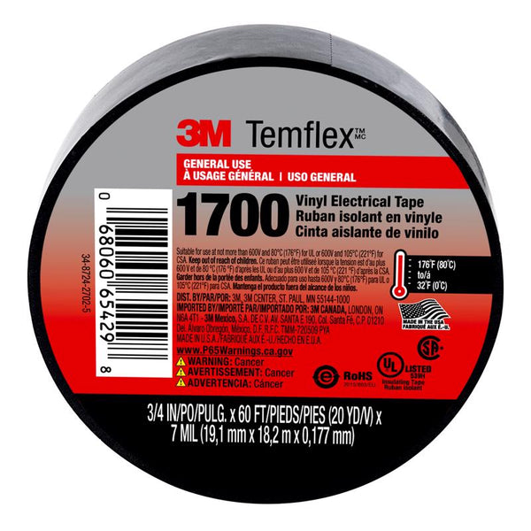 3M Temflex Vinyl Electrical Tape Purple