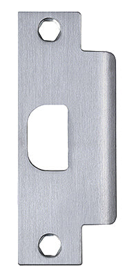 Tell Satin Silver Stainless Steel Strike Plate 1 pk