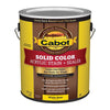 Cabot Solid Tintable 1801 White Base Water-Based Acrylic Deck Stain 1 gal. (Pack of 4)