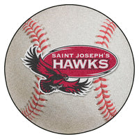 St. Joseph's University Baseball Rug - 27in. Diameter