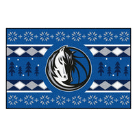 NBA - Dallas Mavericks Holiday Sweater Rug - 19in. x 30in.