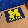 University of Michigan Man Cave Rug - 19in. x 30in.