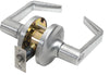 Tell Cortland Satin Chrome Storeroom Lockset 2 in.