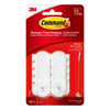 3M Command Medium Plastic Hook 3-1/8 in. L 2 pk (Pack of 4)