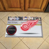 NHL - Detroit Red Wings Rubber Scraper Door Mat