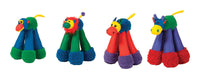 Chomper Assorted Nylon Doggy Long Leg Dog Toy Large 4 pk