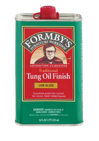 Formbys 30064 16 Oz Low Gloss Tung Oil Finish (Pack of 6)